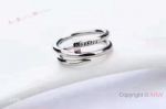 AAA Replica Cartier Double Nail Rings - Silver Ring